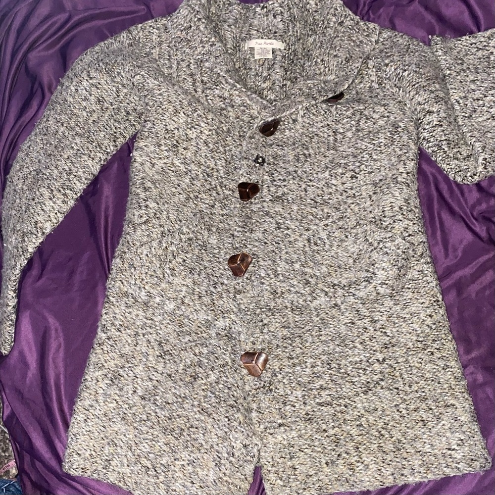 Rare! Vintage Free People wool sweater sz M
